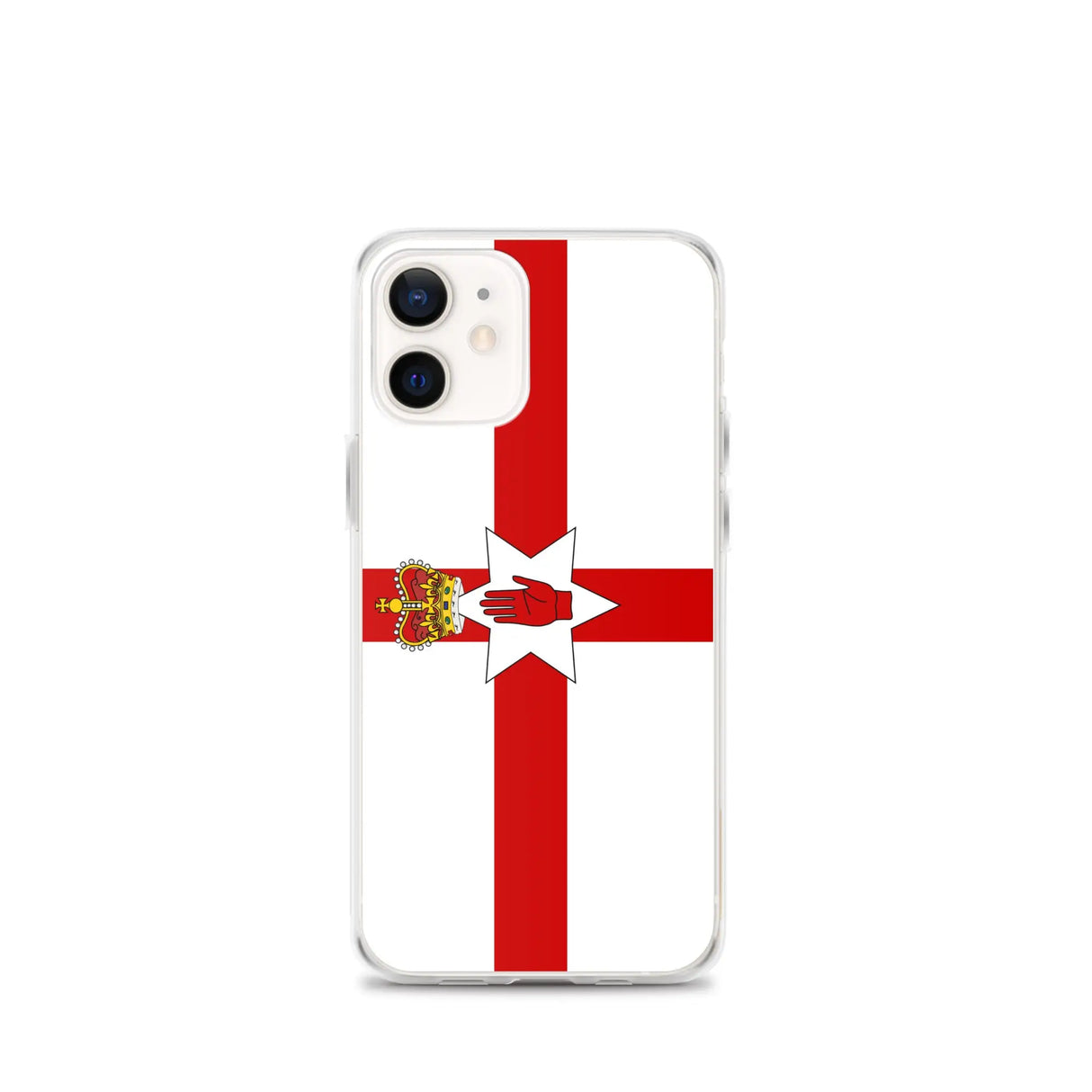 Coque iphone drapeau irlande du nord souple antichoc