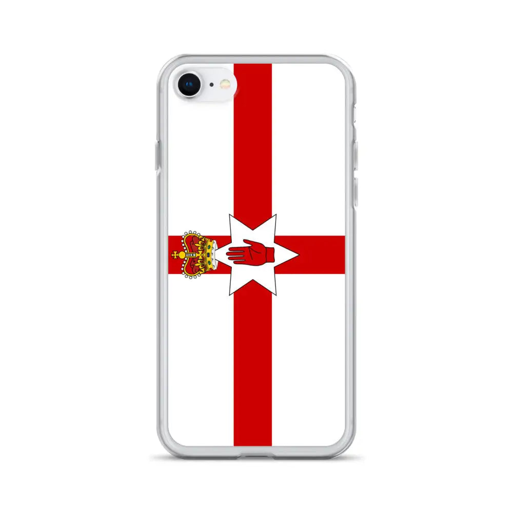 Coque iphone drapeau irlande du nord souple antichoc