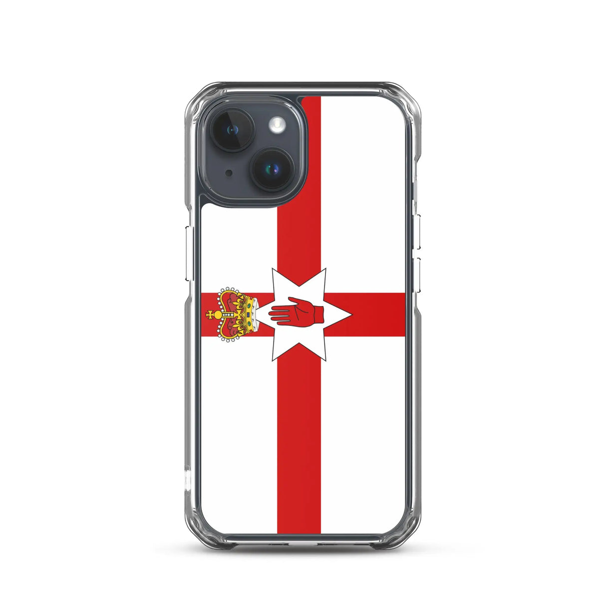 Coque iphone drapeau irlande du nord souple antichoc