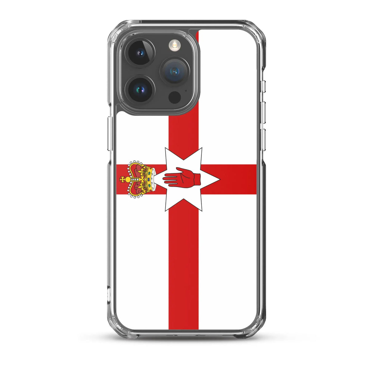 Coque iphone drapeau irlande du nord souple antichoc
