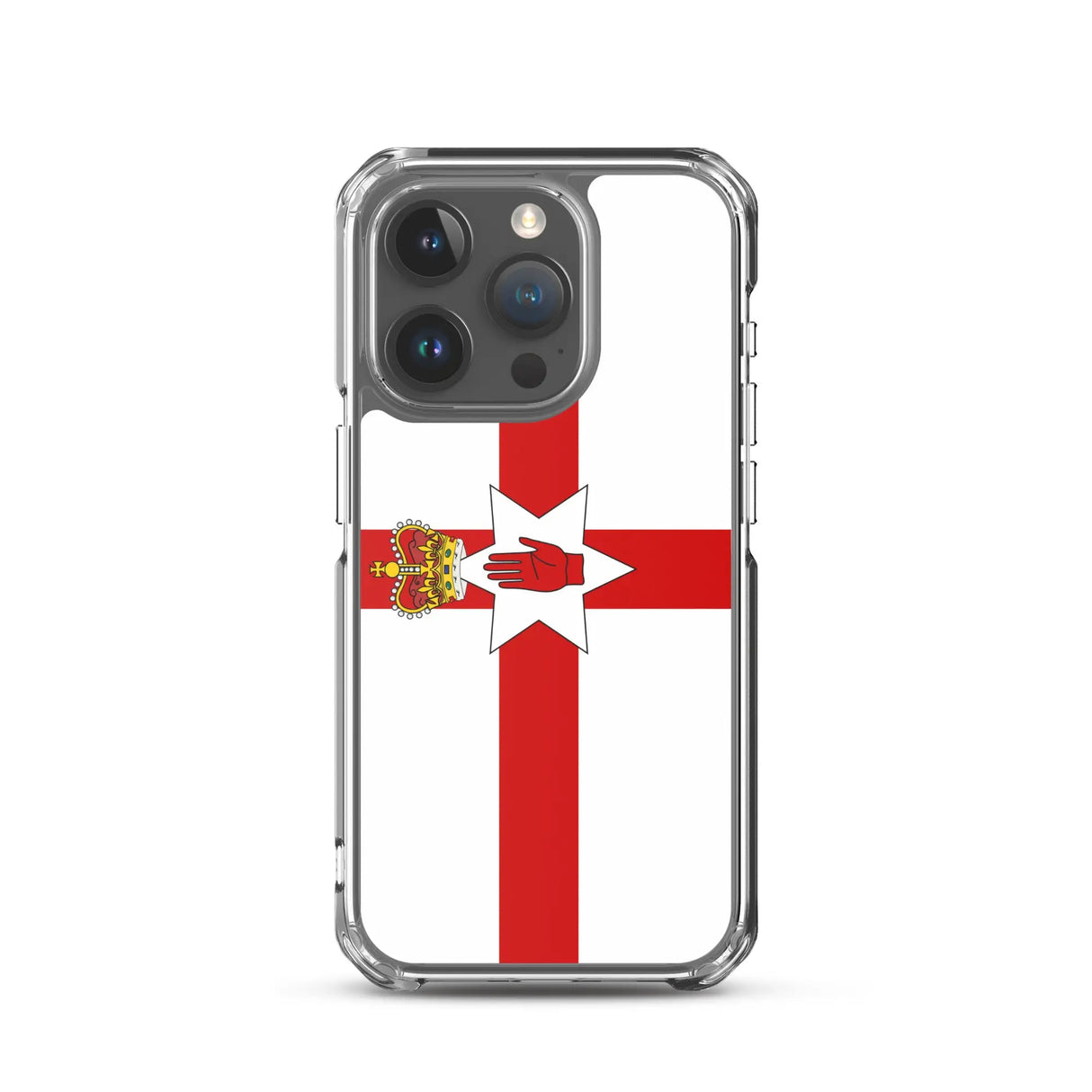 Coque iphone drapeau irlande du nord souple antichoc