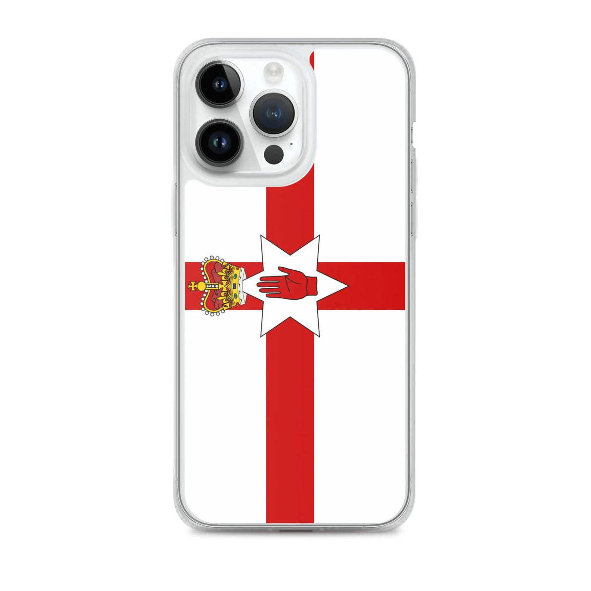 Coque iphone drapeau irlande du nord souple antichoc