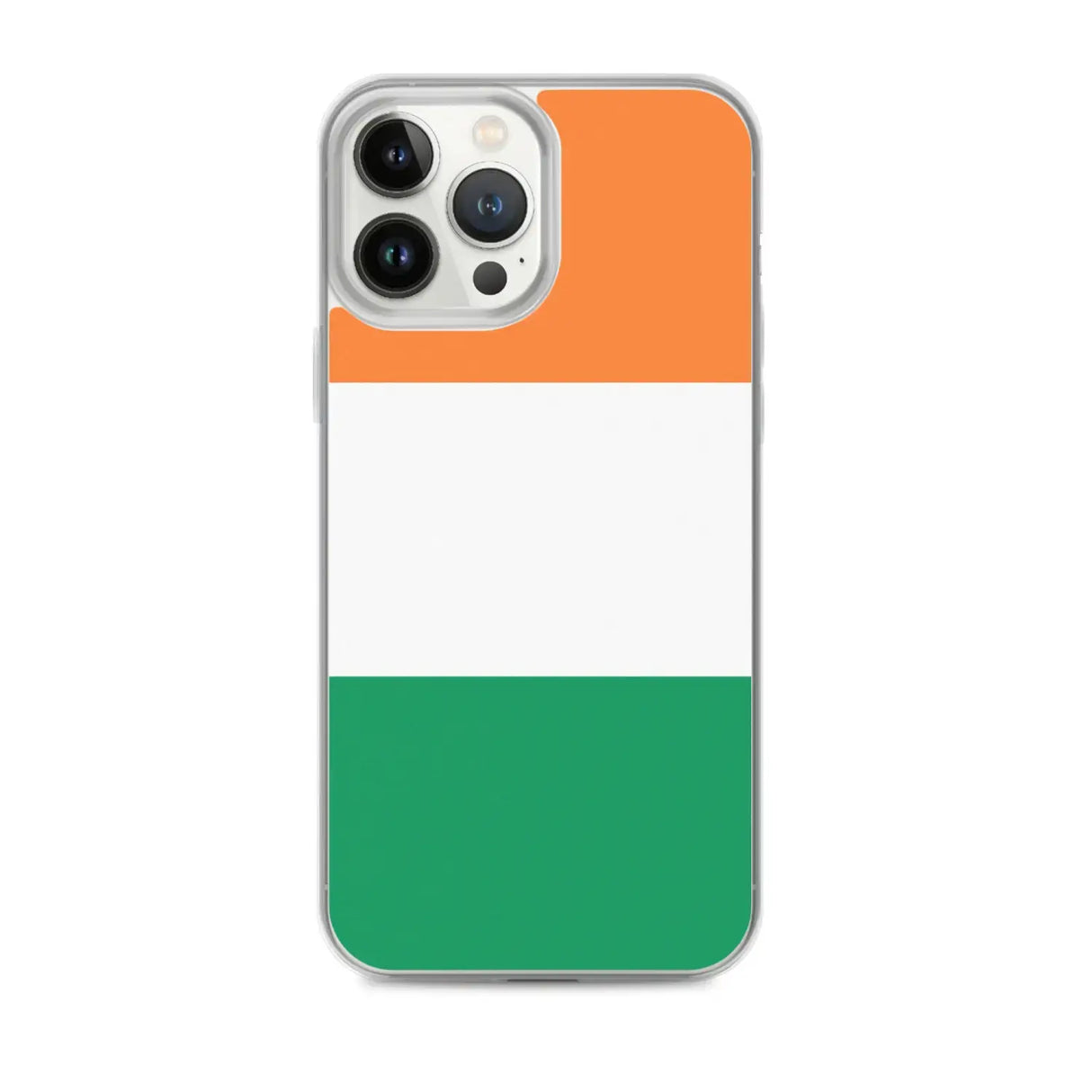 Coque iphone drapeau irlande souple antichoc transparente