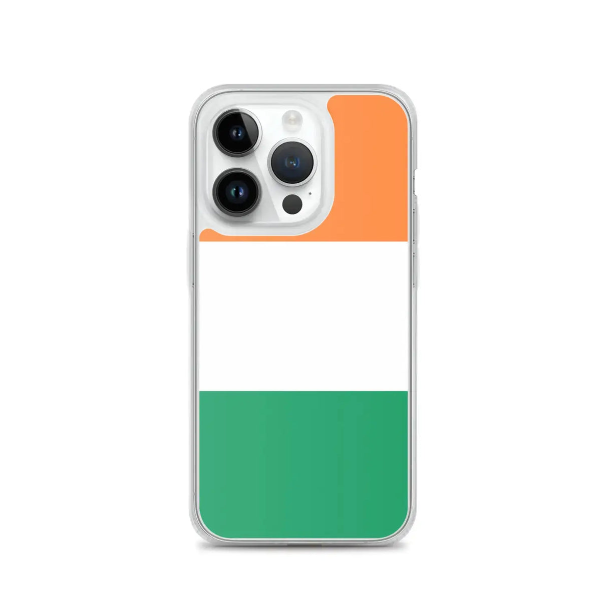 Coque iphone drapeau irlande souple antichoc transparente