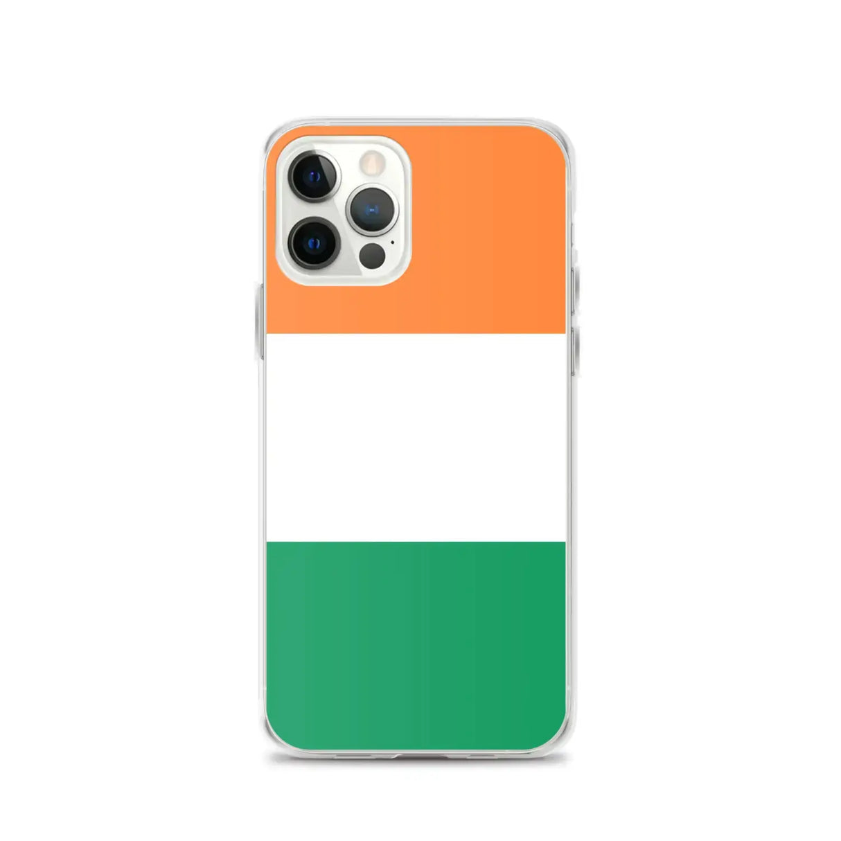 Coque iphone drapeau irlande souple antichoc transparente