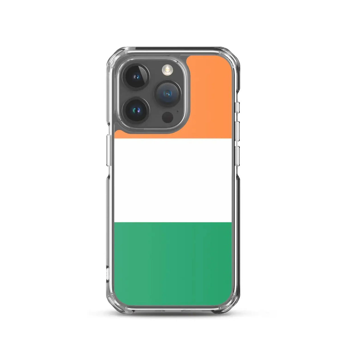 Coque iphone drapeau irlande souple antichoc transparente