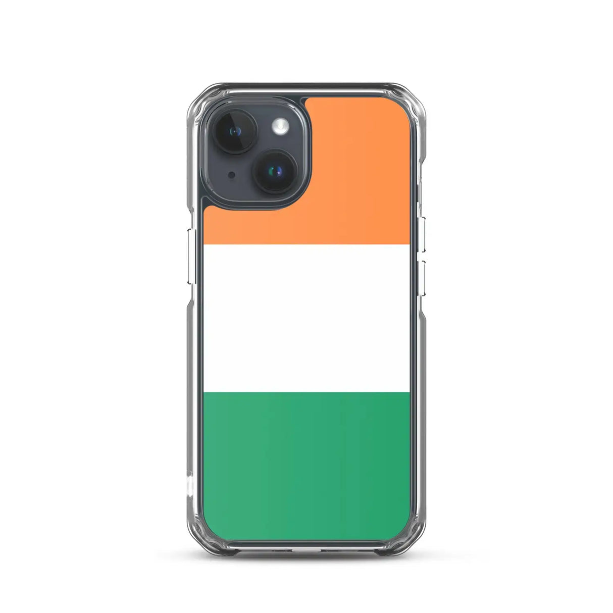 Coque iphone drapeau irlande souple antichoc transparente