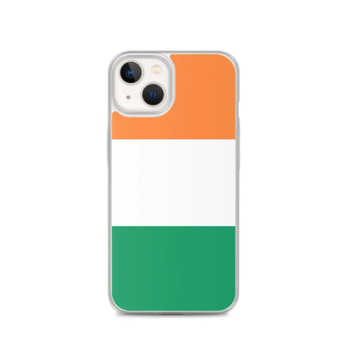 Coque iphone drapeau irlande souple antichoc transparente