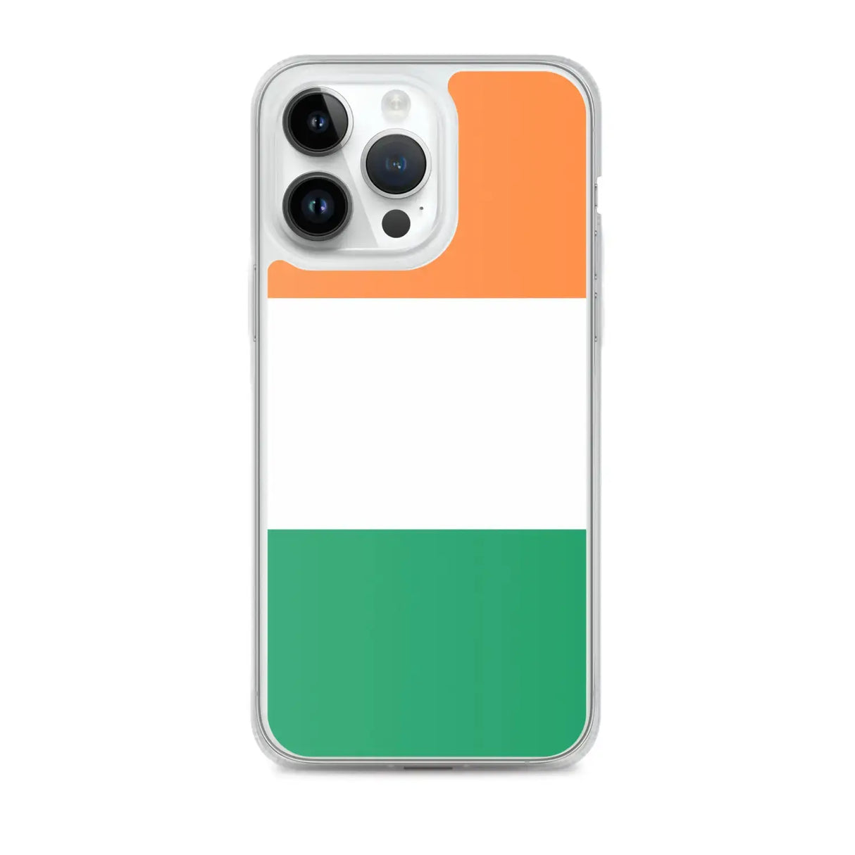 Coque iphone drapeau irlande souple antichoc transparente