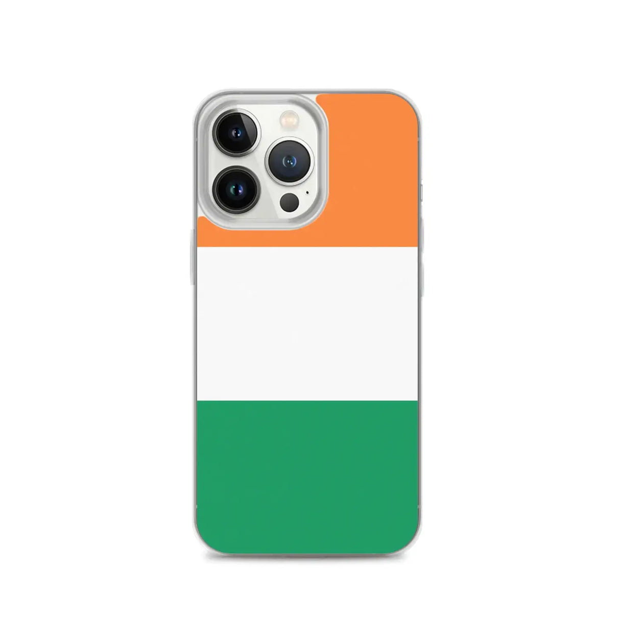 Coque iphone drapeau irlande souple antichoc transparente