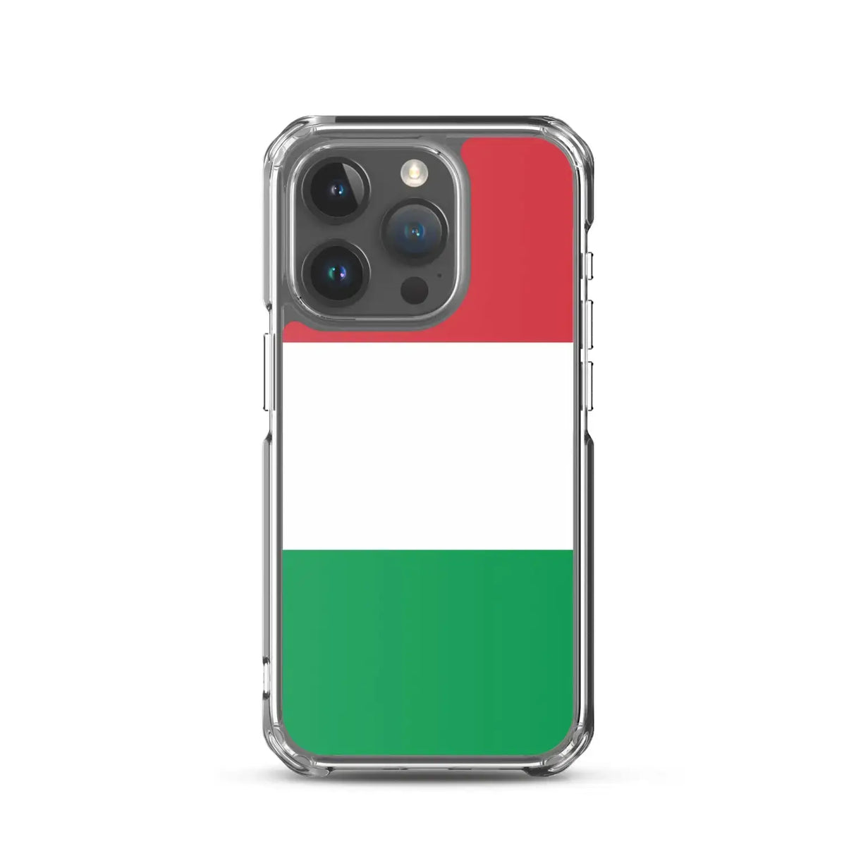 Coque iphone drapeau italie souple résistante antichoc