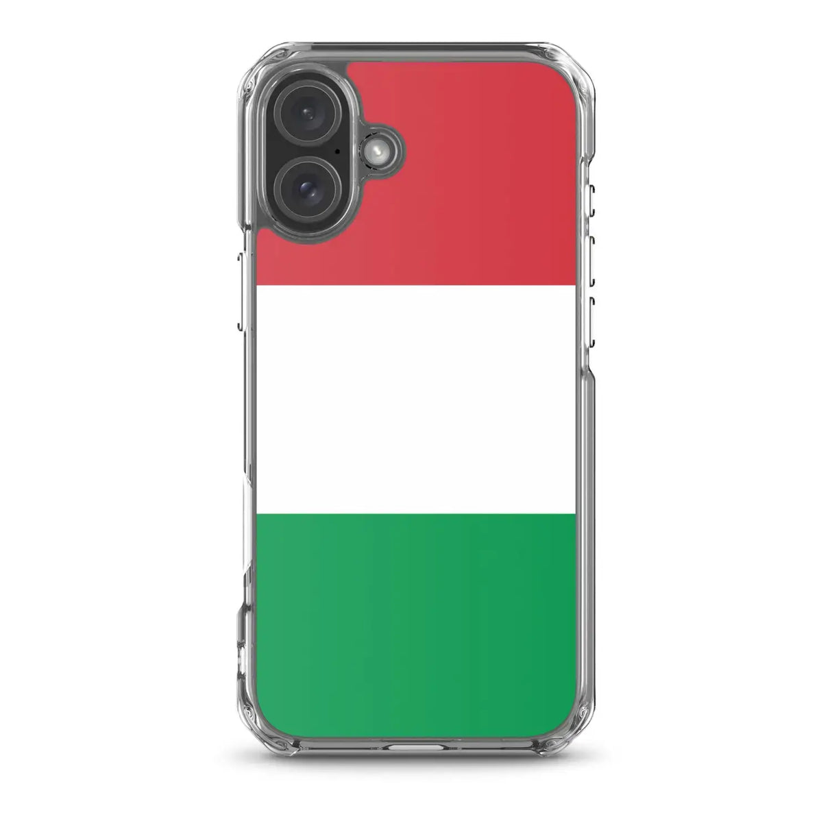 Coque iphone drapeau italie souple résistante antichoc