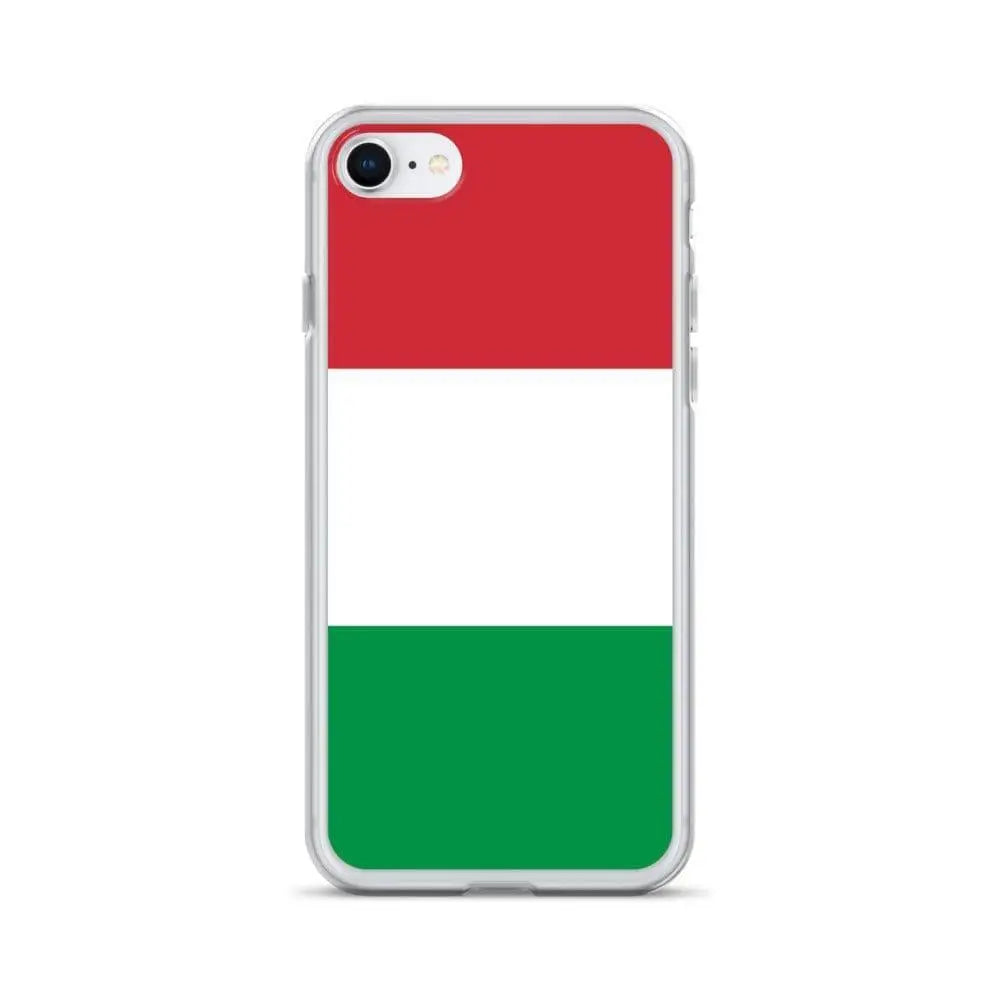 Coque iphone drapeau italie souple résistante antichoc