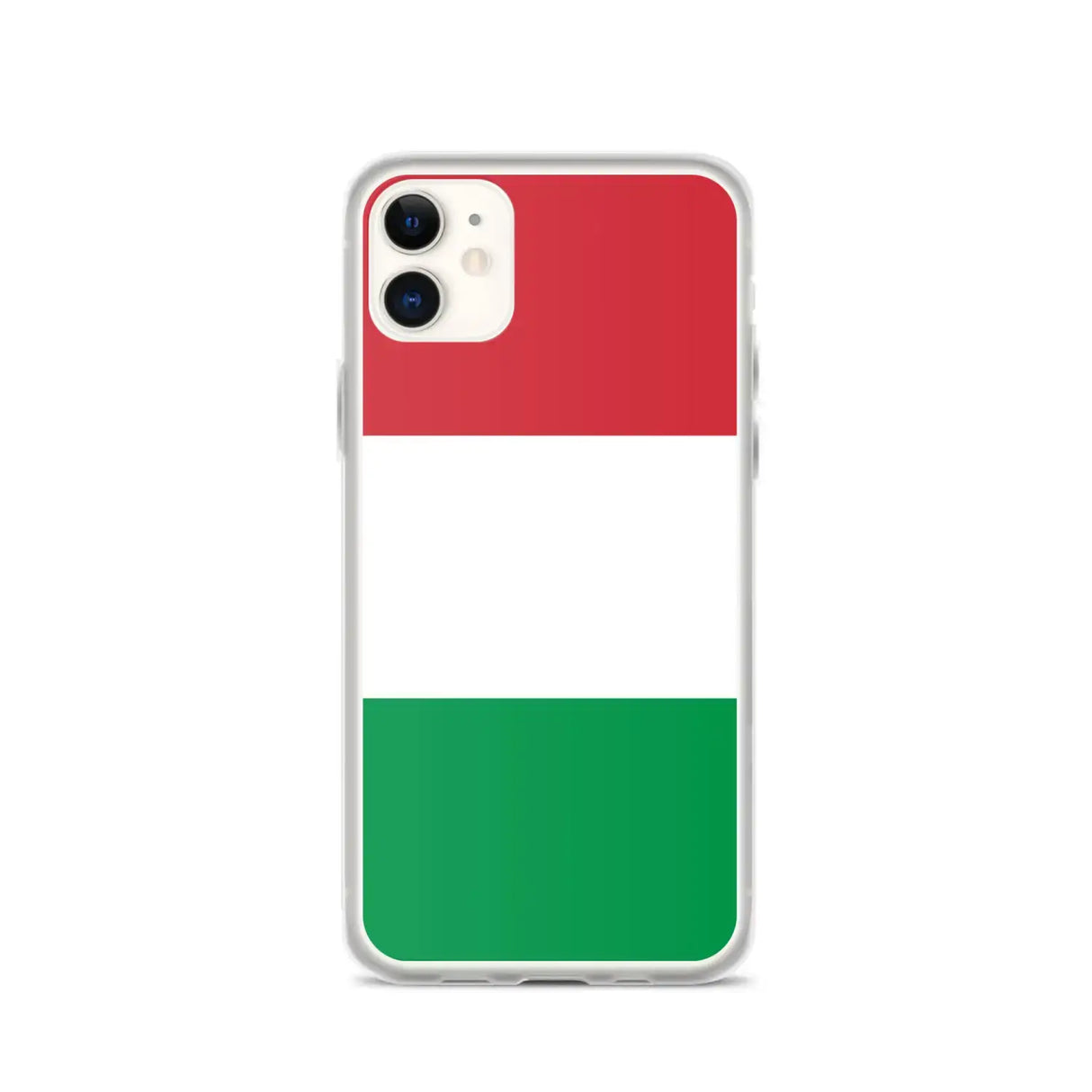 Coque iphone drapeau italie souple résistante antichoc