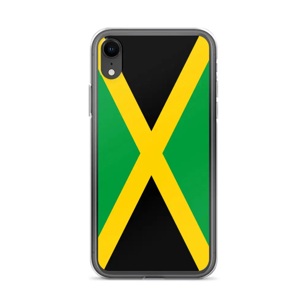 Coque iphone drapeau jamaïque souple résistante antichoc