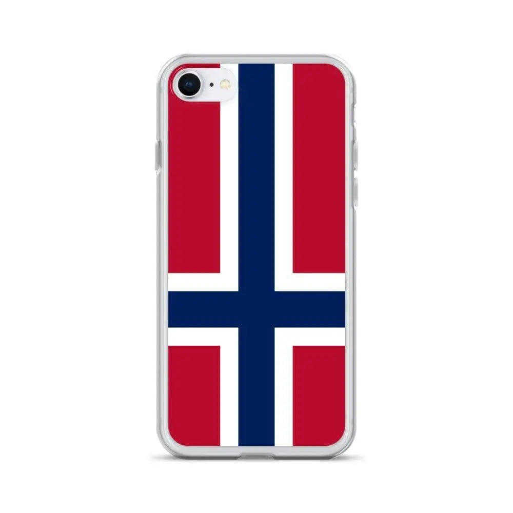Coque iphone drapeau jan mayen étui souple antichoc