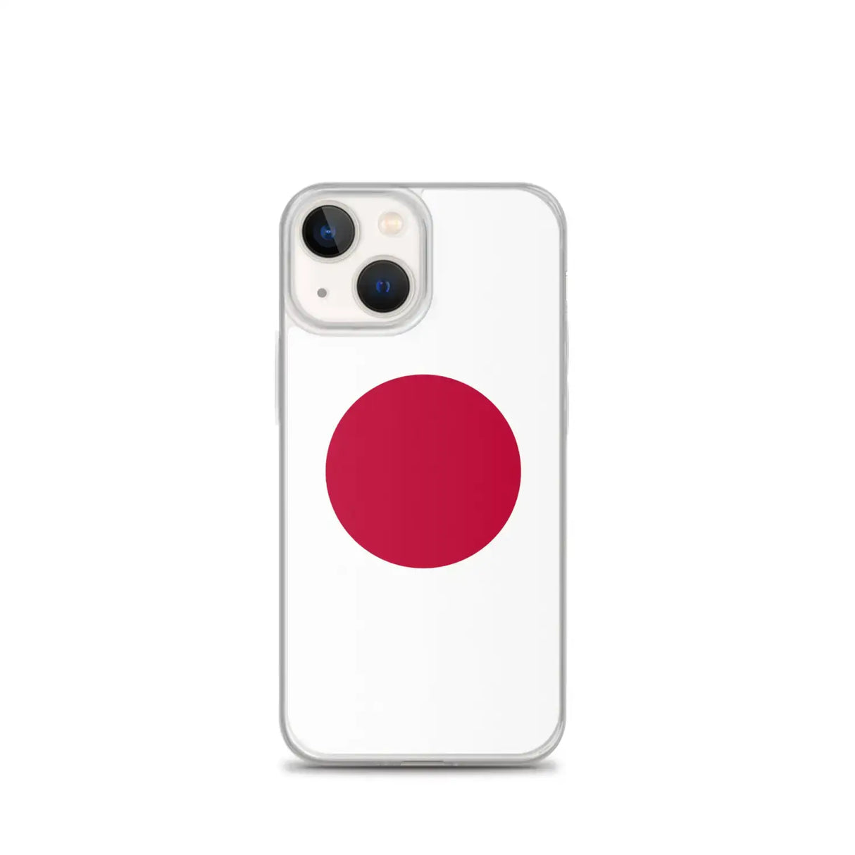 Coque iphone drapeau japon souple antichoc transparente