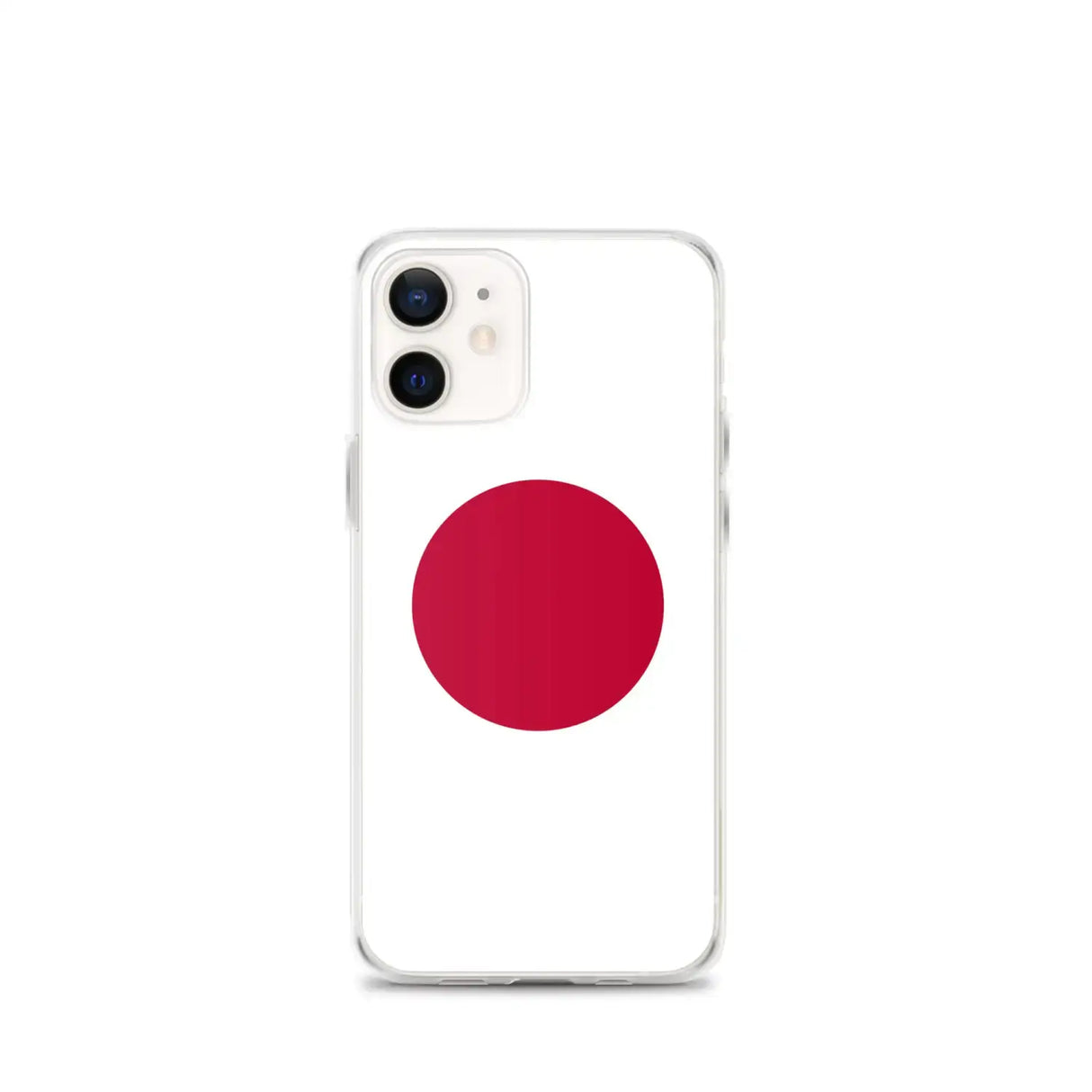 Coque iphone drapeau japon souple antichoc transparente