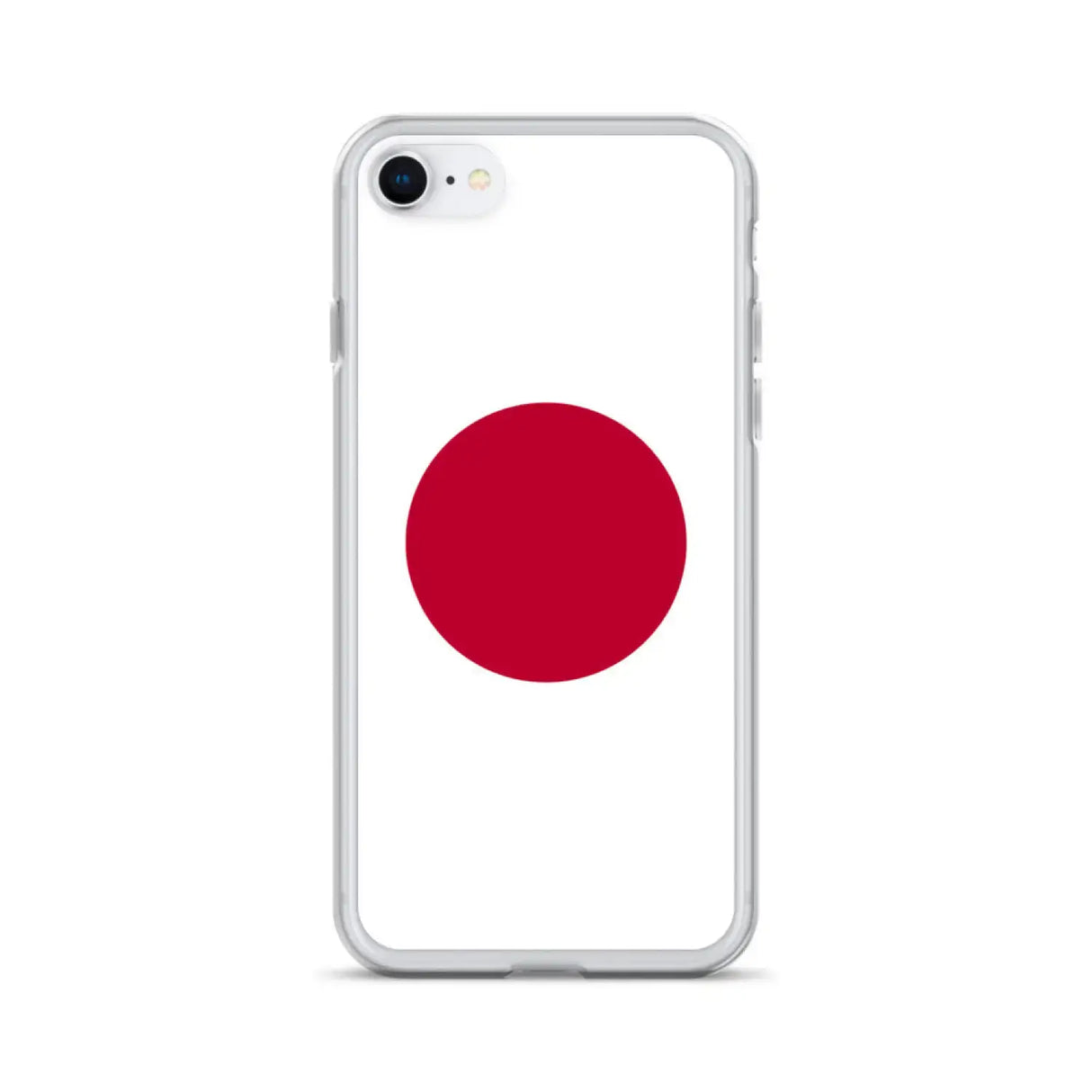 Coque iphone drapeau japon souple antichoc transparente