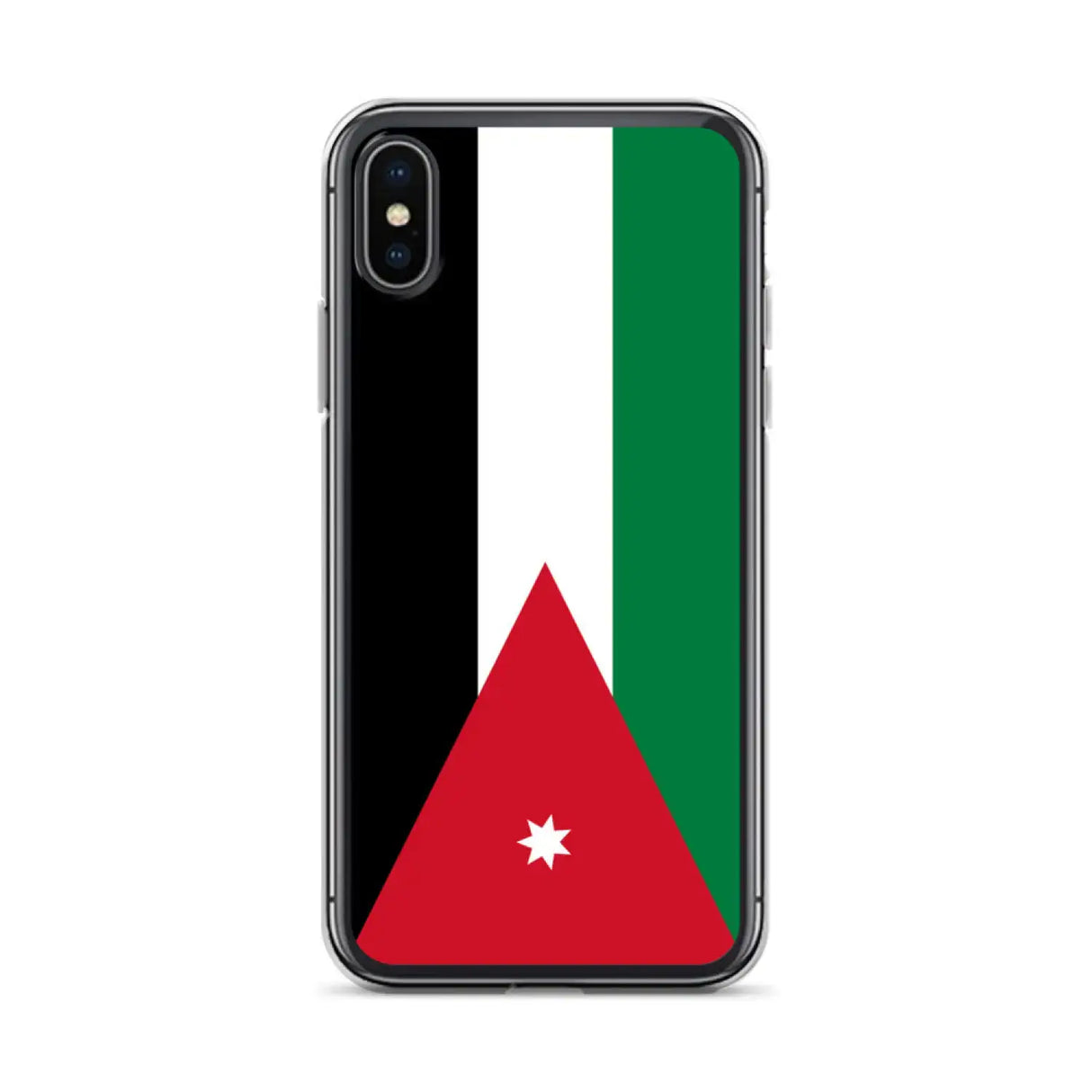 Coque iphone drapeau jordanie souple résistante antichoc