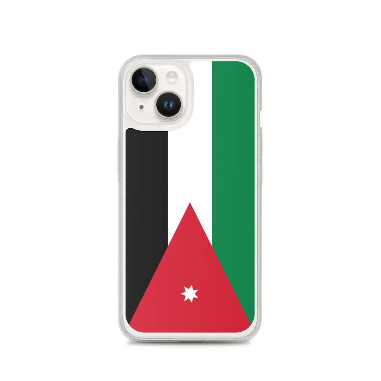 Coque iphone drapeau jordanie souple résistante antichoc
