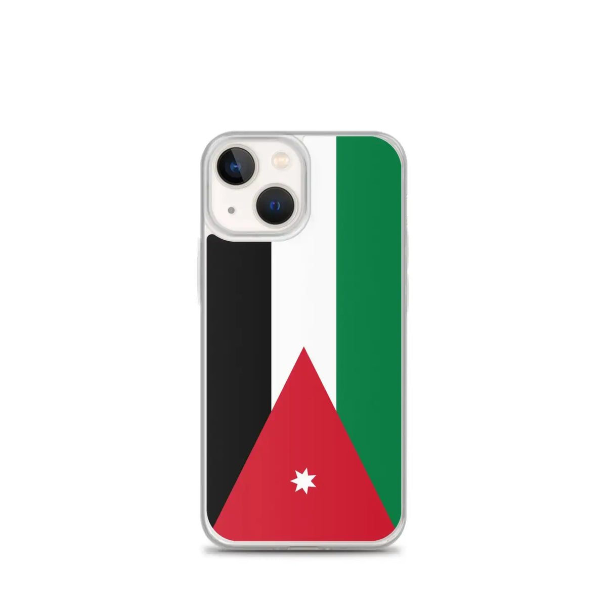 Coque iphone drapeau jordanie souple résistante antichoc