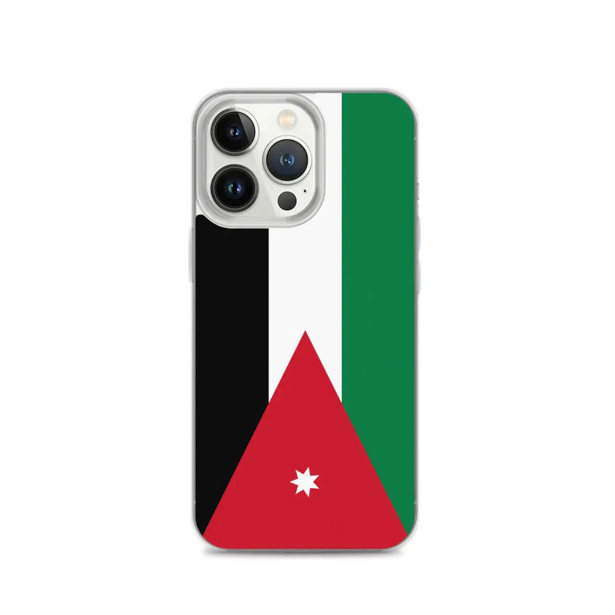 Coque iphone drapeau jordanie souple résistante antichoc
