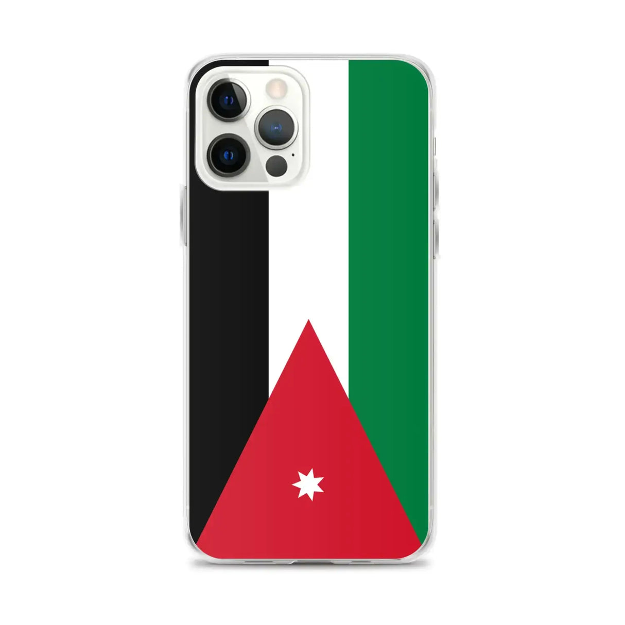 Coque iphone drapeau jordanie souple résistante antichoc