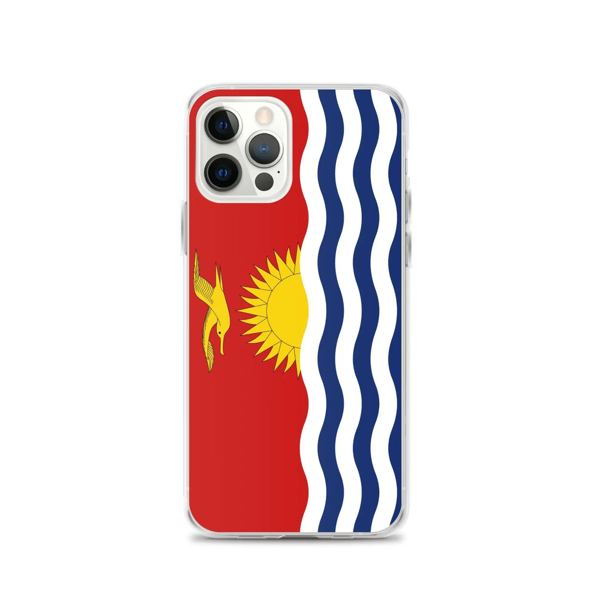 Coque iphone drapeau kiribati souple antichoc transparente