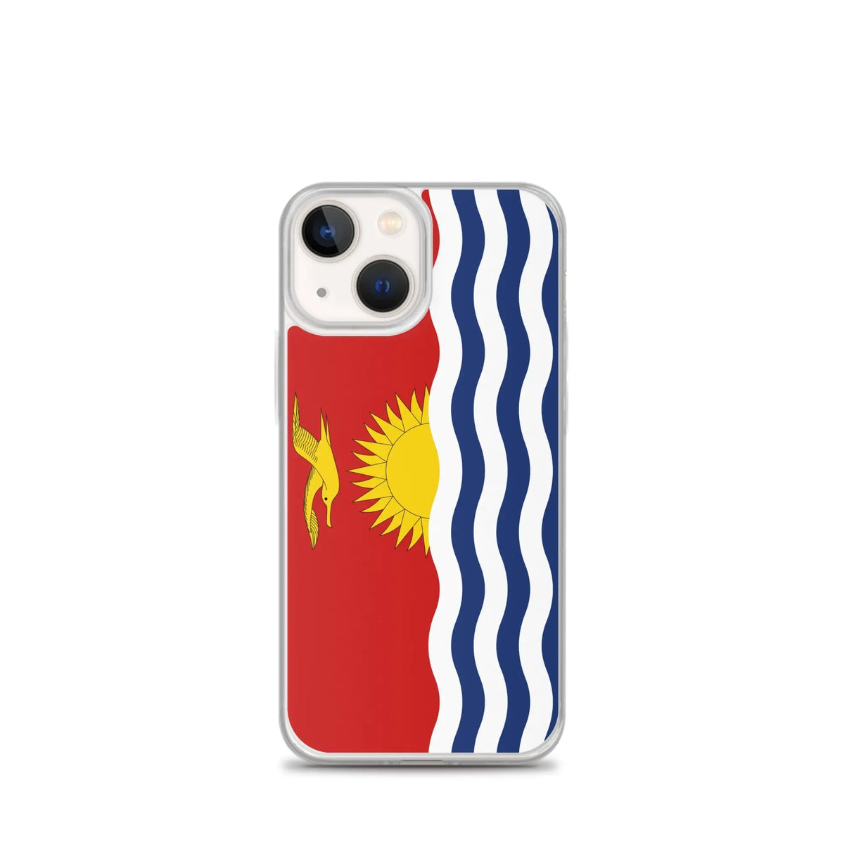 Coque iphone drapeau kiribati souple antichoc transparente