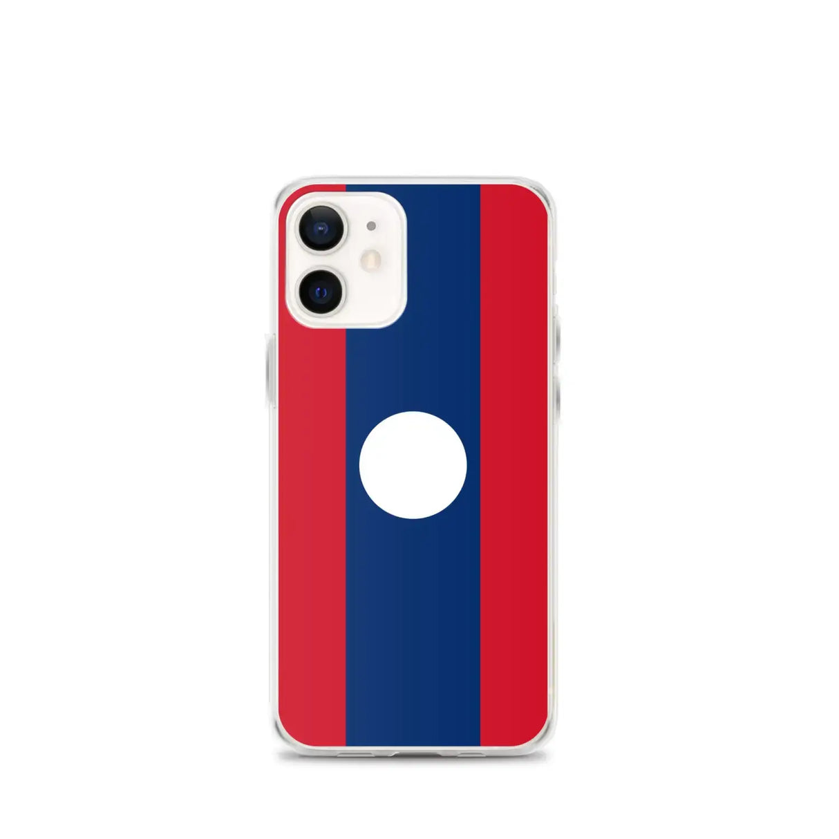 Coque iphone drapeau laos souple antichoc transparente