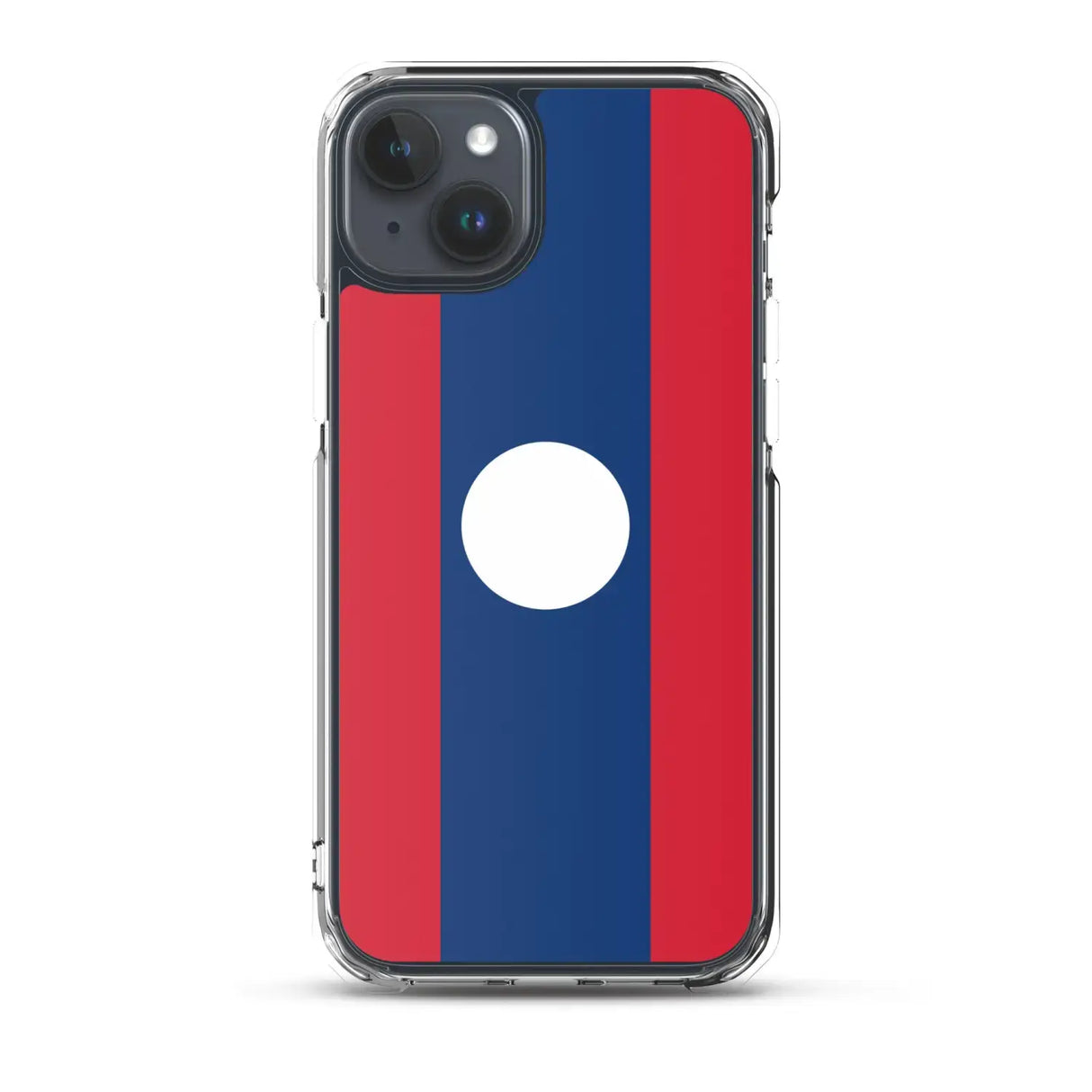 Coque iphone drapeau laos souple antichoc transparente