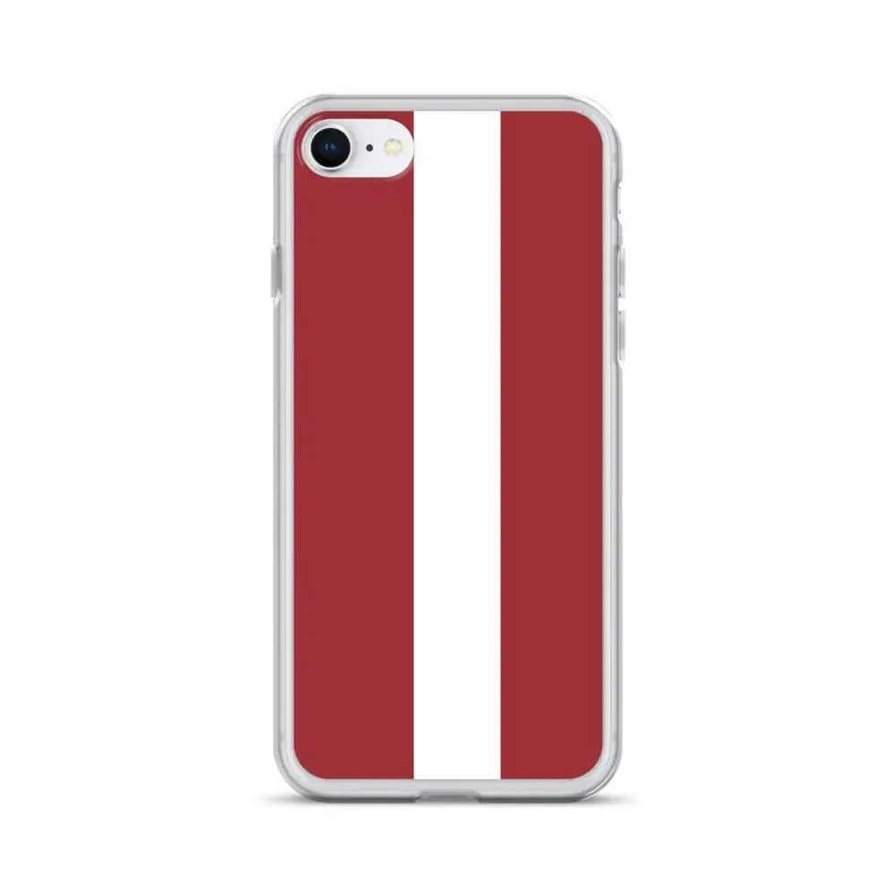 Coque iphone drapeau lettonie souple résistante antichoc