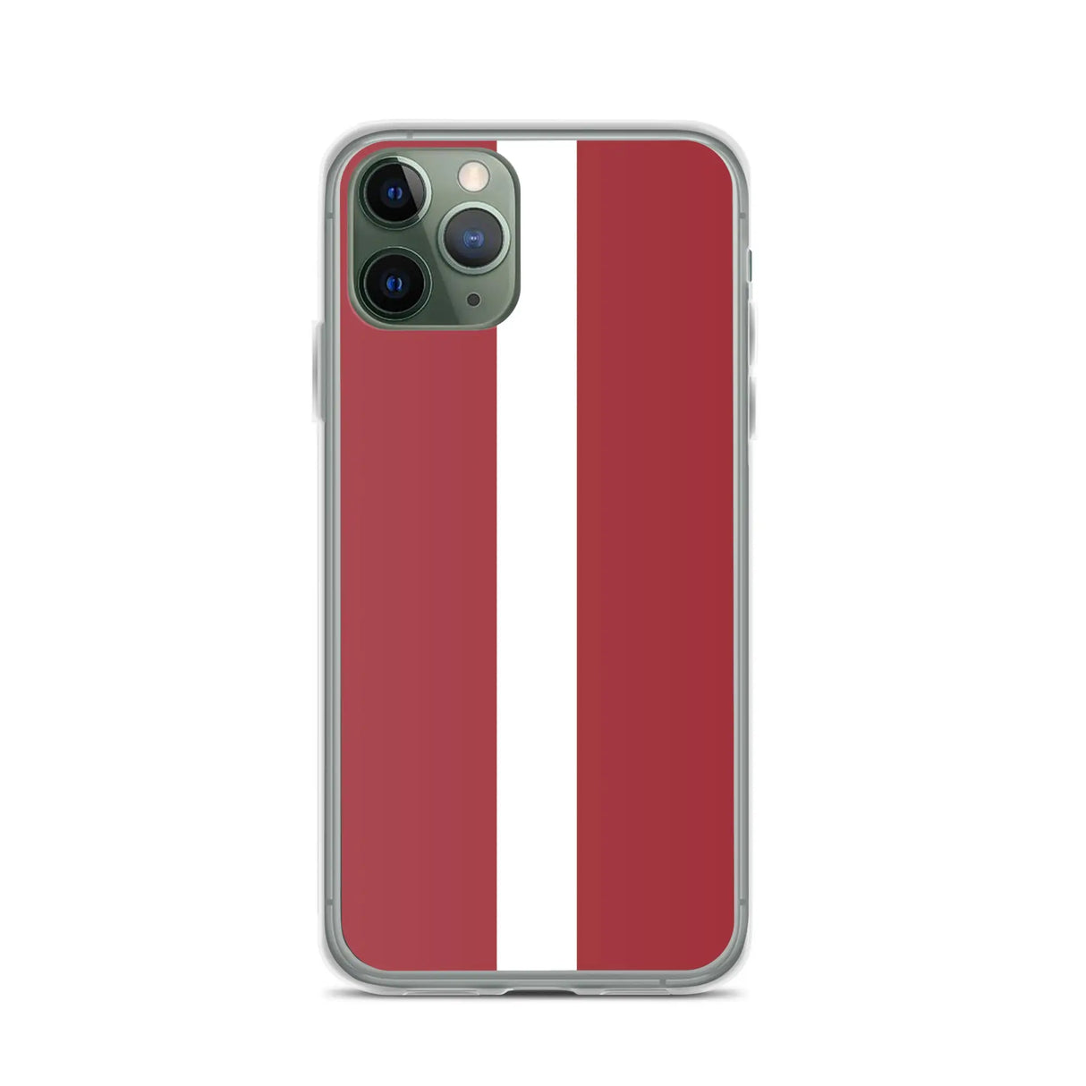 Coque iphone drapeau lettonie souple résistante antichoc