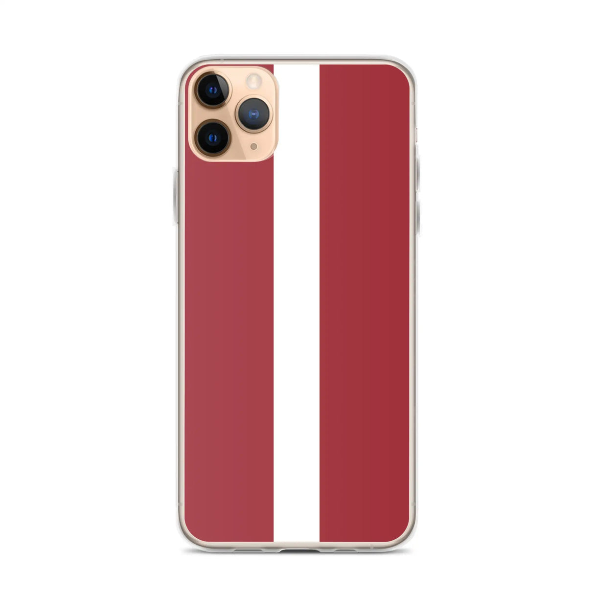Coque iphone drapeau lettonie souple résistante antichoc