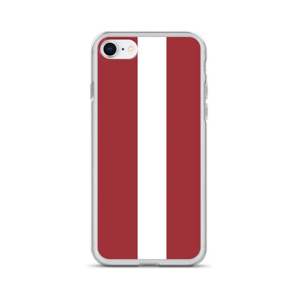 Coque iphone drapeau lettonie souple résistante antichoc
