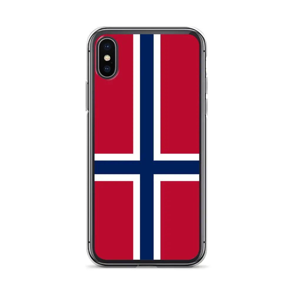 Coque iphone drapeau l’île bouvet souple antichoc
