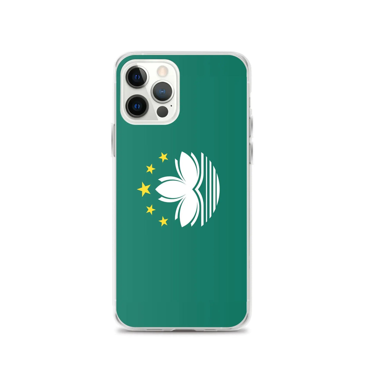 Coque iphone drapeau macao souple antichoc transparente