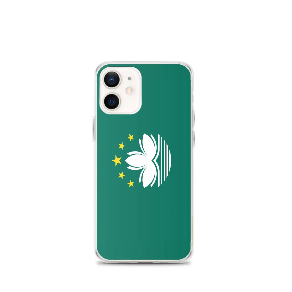 Coque iphone drapeau macao souple antichoc transparente