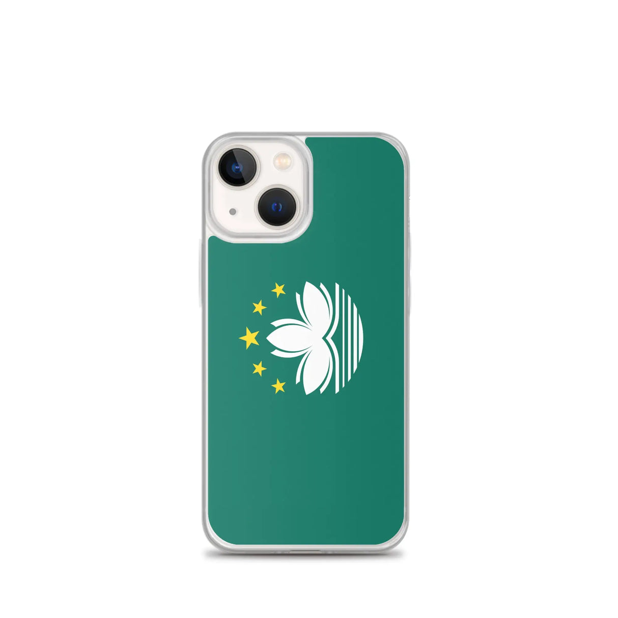Coque iphone drapeau macao souple antichoc transparente