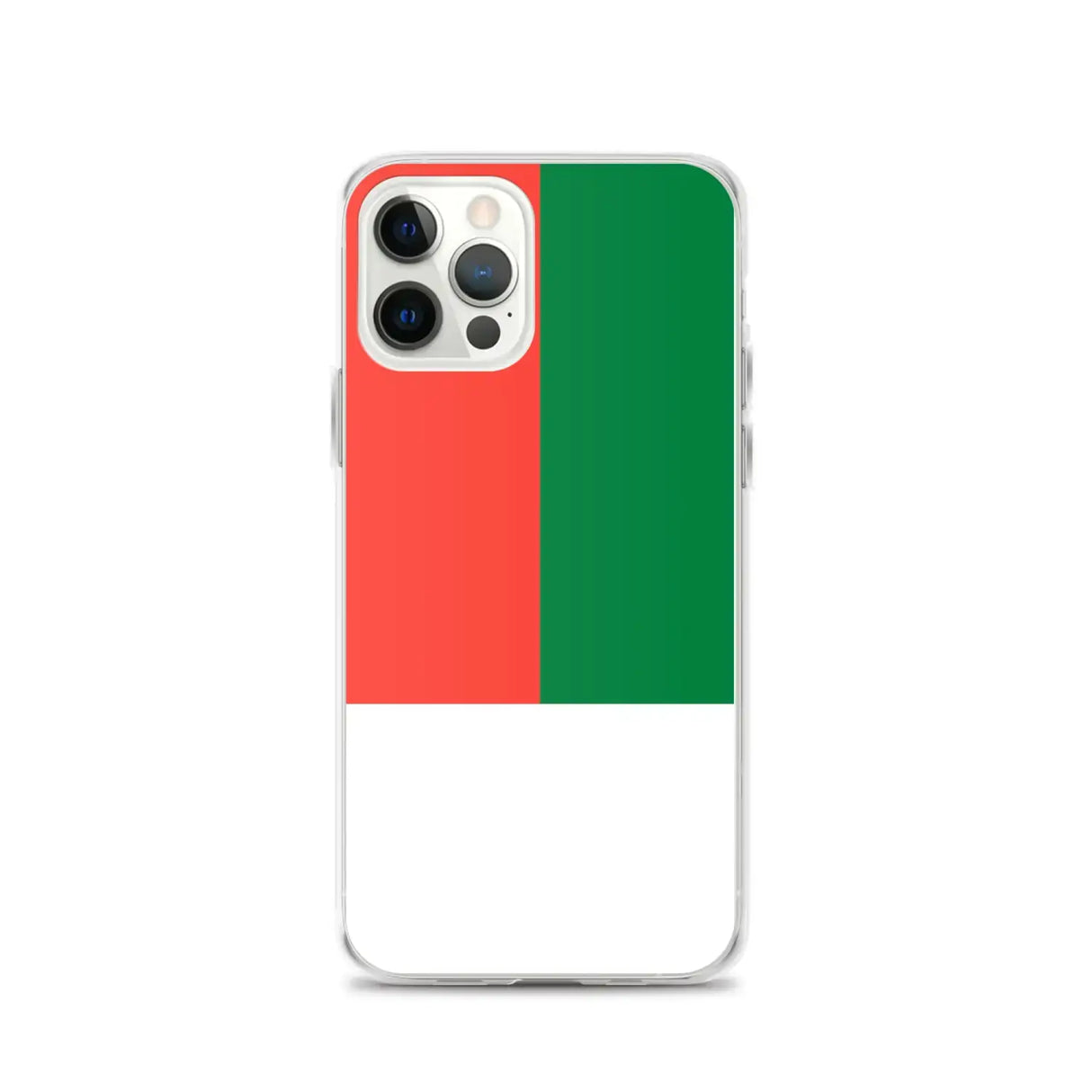 Coque iphone drapeau madagascar souple résistante antichoc