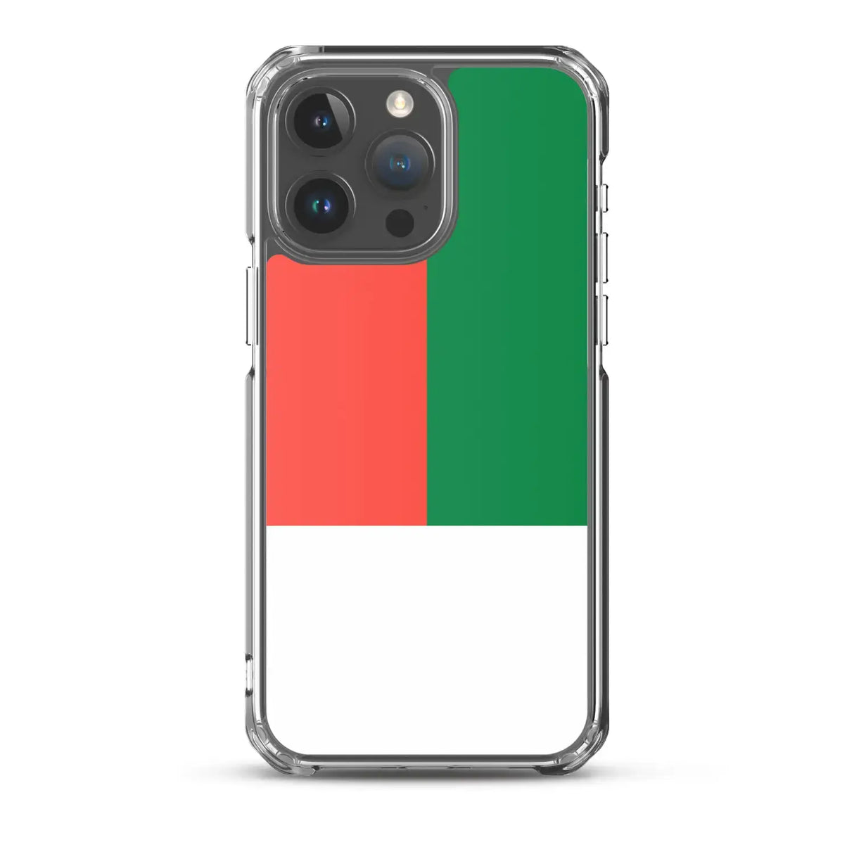 Coque iphone drapeau madagascar souple résistante antichoc