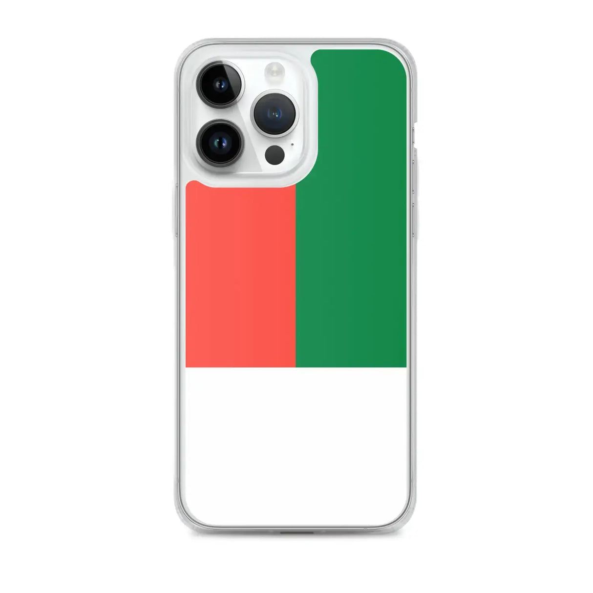 Coque iphone drapeau madagascar souple résistante antichoc