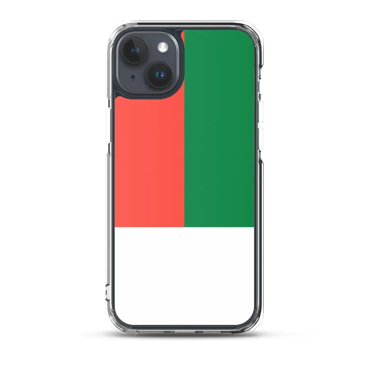Coque iphone drapeau madagascar souple résistante antichoc