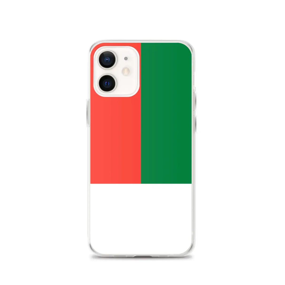 Coque iphone drapeau madagascar souple résistante antichoc