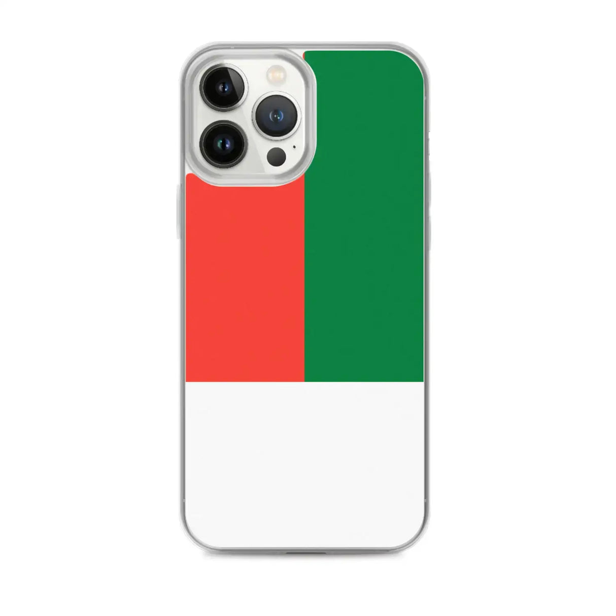 Coque iphone drapeau madagascar souple résistante antichoc