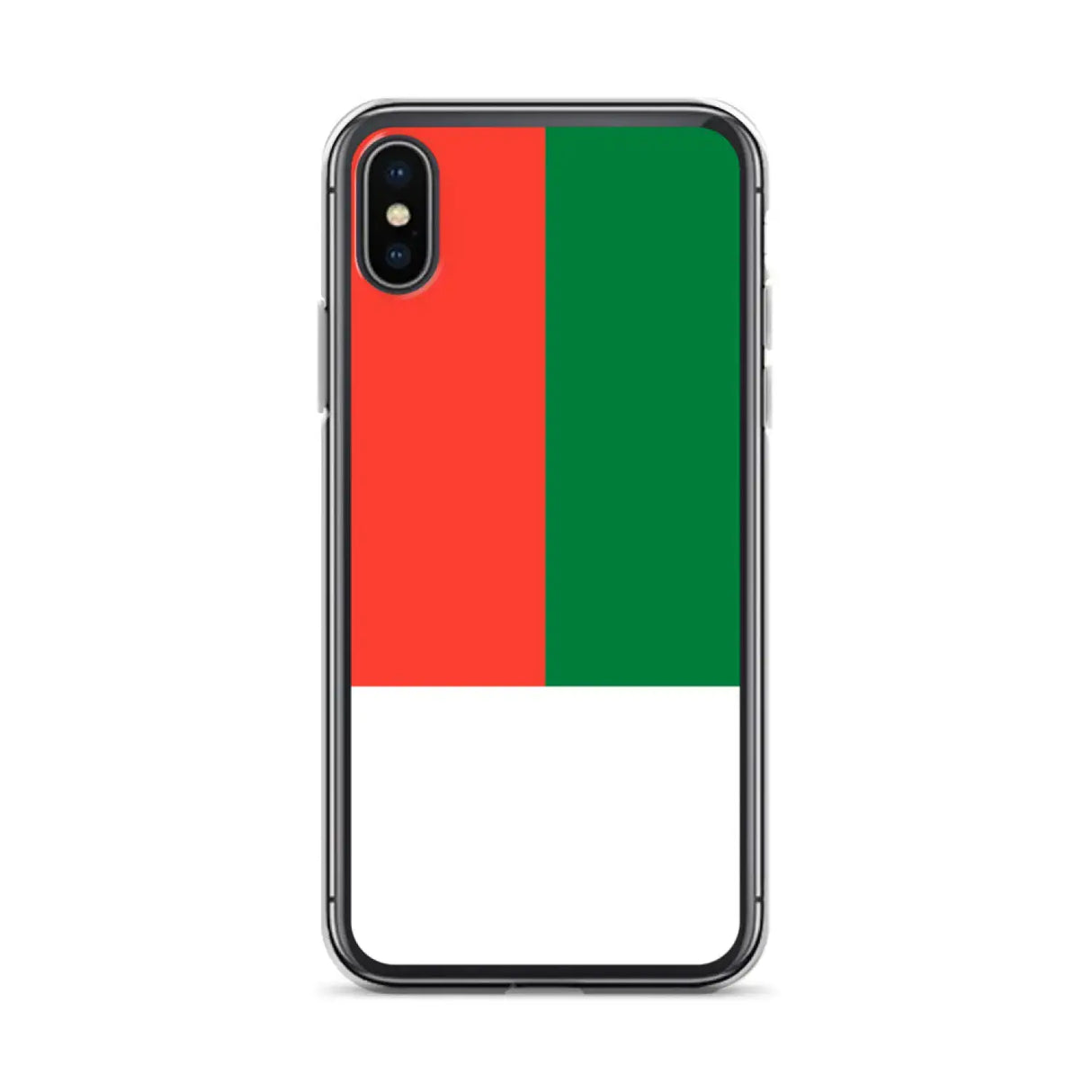 Coque iphone drapeau madagascar souple résistante antichoc