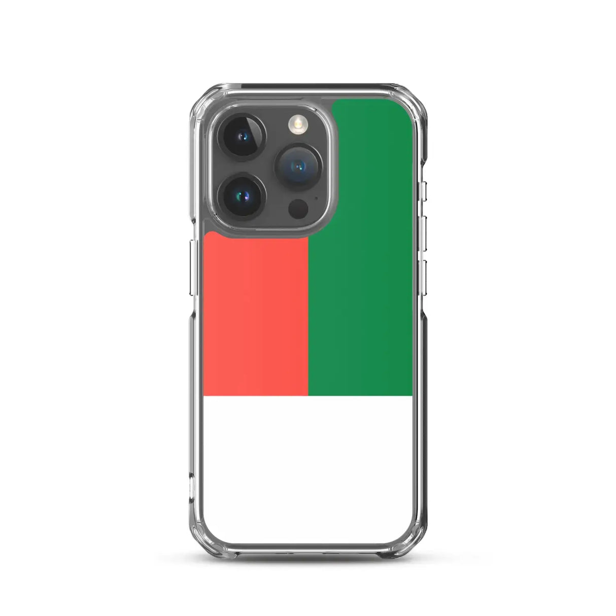 Coque iphone drapeau madagascar souple résistante antichoc