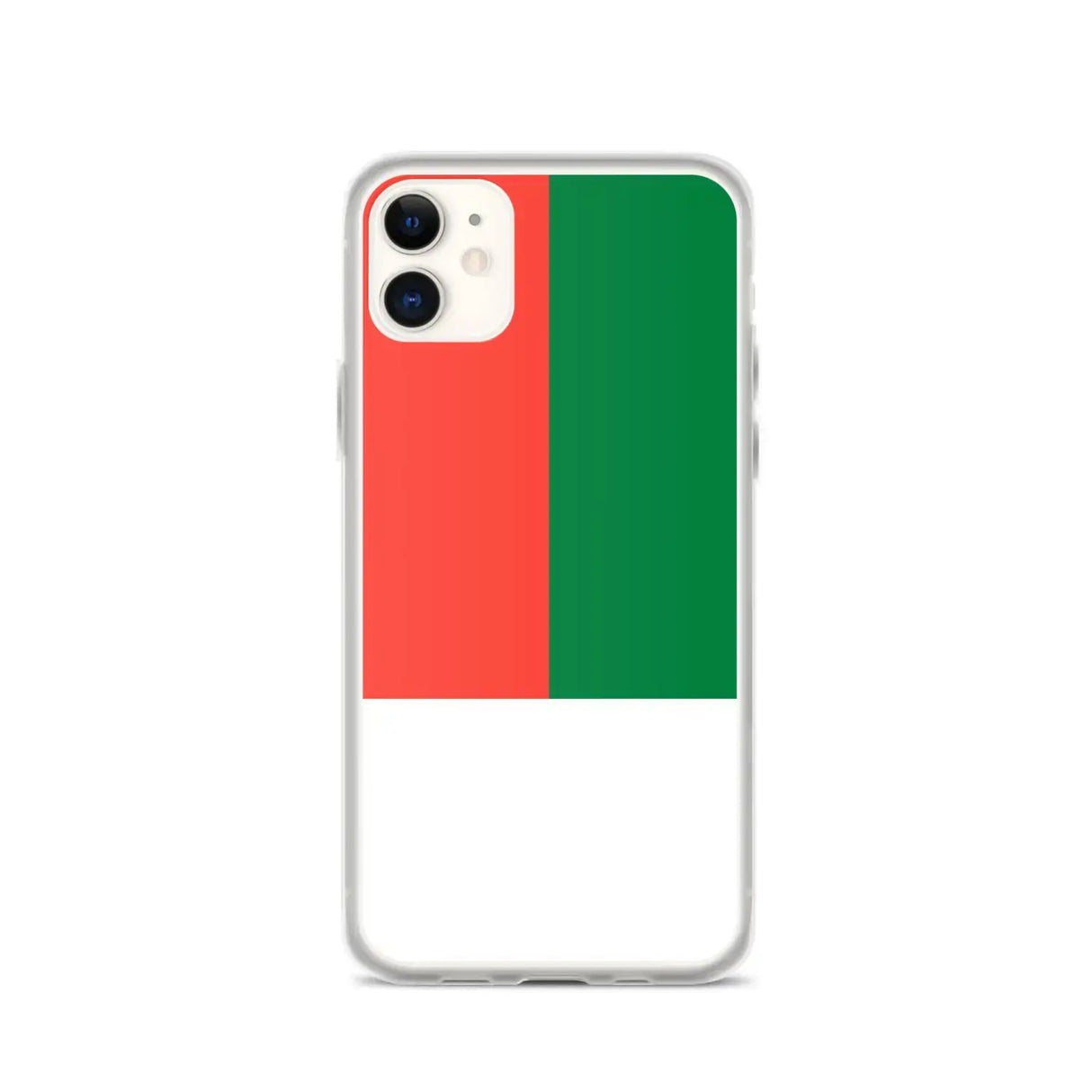 Coque iphone drapeau madagascar souple résistante antichoc