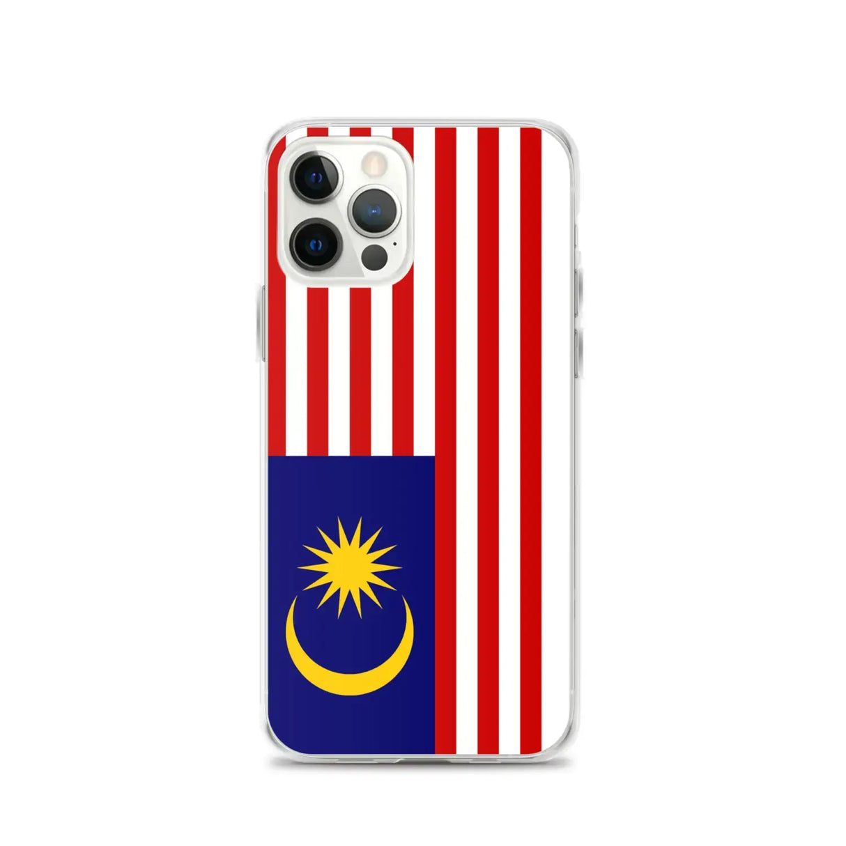Coque iphone drapeau malaisie souple transparente antichoc